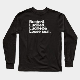 Buster's Roll Call (Arrested Development) Long Sleeve T-Shirt